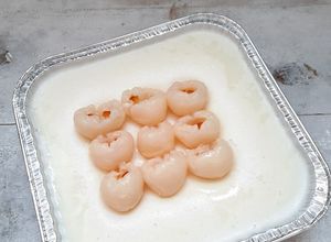 Foto resep Lychee Silky Pudding