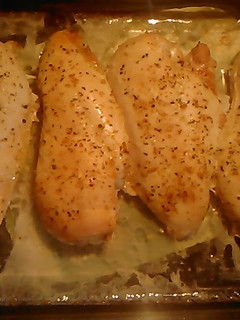 A picture of Simple baked chicken.