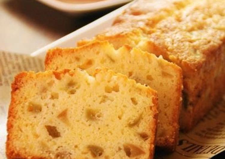 Steps to Make Speedy Moist Umeshu Pound Cake