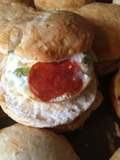 A picture of Egg Biscuits.