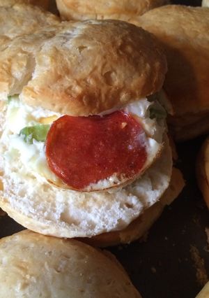A picture of Egg Biscuits.