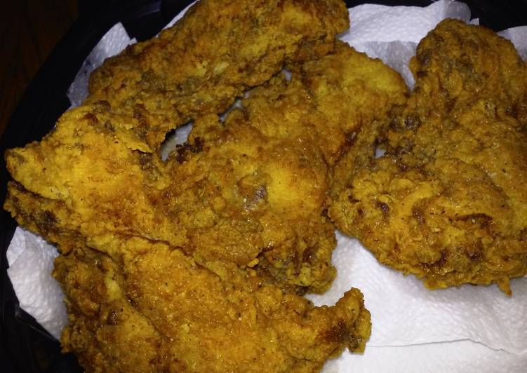 Recipe of Super Quick Homemade Fried ButterMilk Chicken