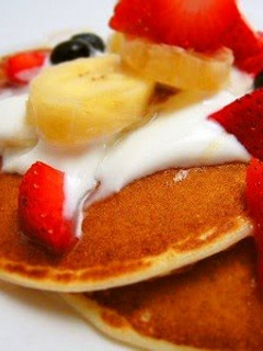 A picture of Easy Ricotta Cheese Pancakes.