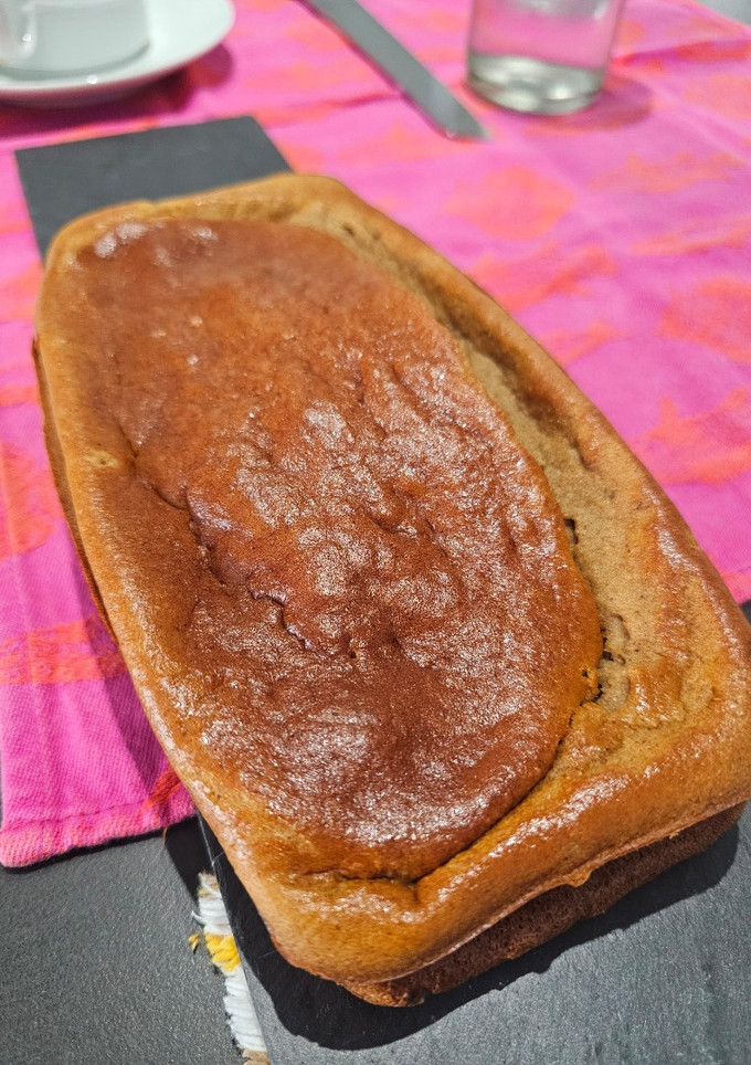 Una foto de Banana bread
