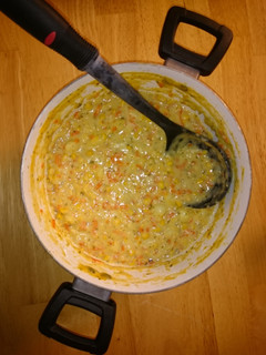 A picture of Vegetarian Corn Chowder.