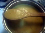 A picture of creamy courgettes soup