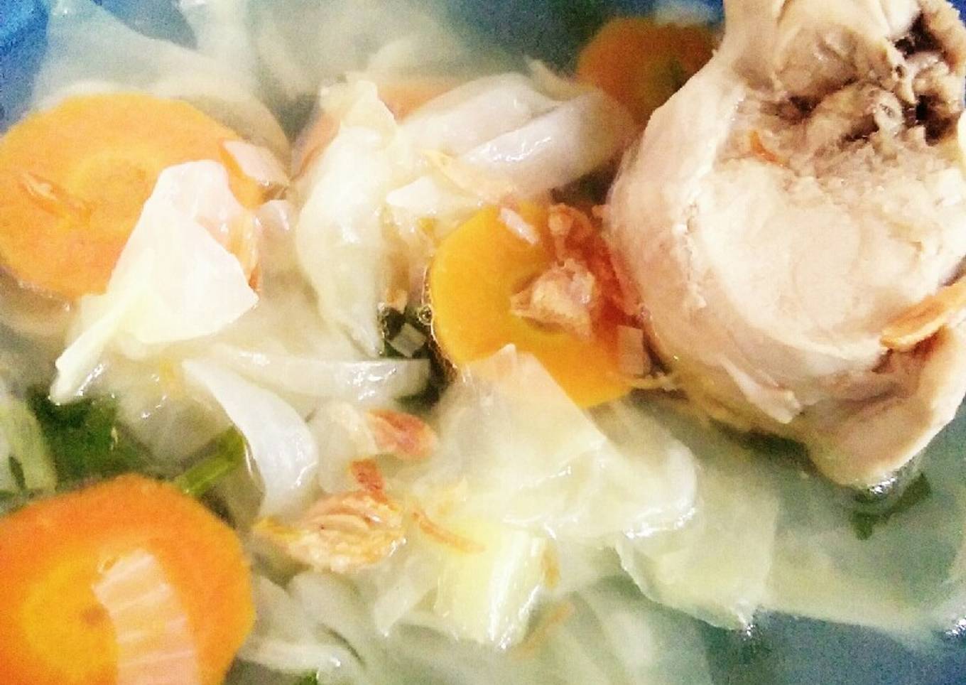 Sop ayam sederhana