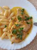 Filet kurczaka w sosie pomarańczowym