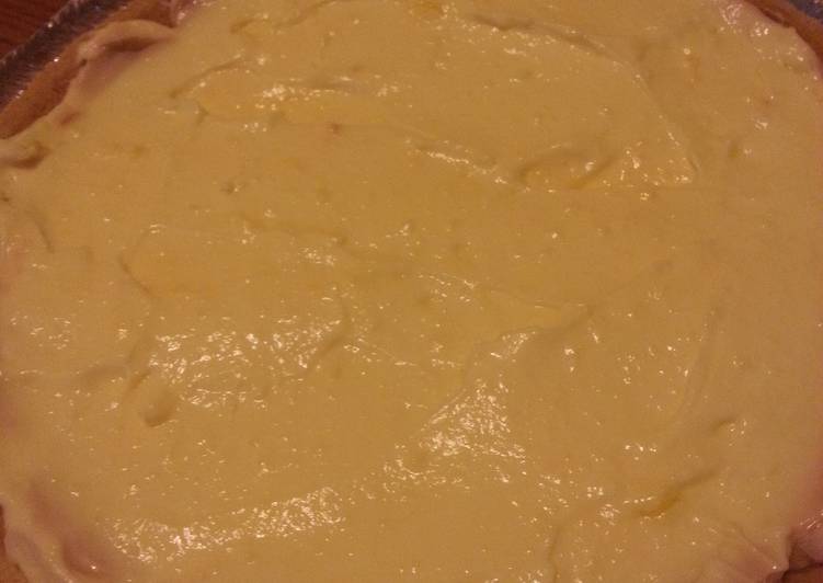 How to Prepare Homemade Banana Pudding Pie (No Bake)