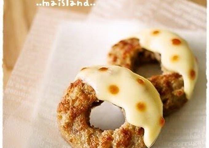 Simple Way to Prepare Favorite Donut-Shaped Hamburger Patties for Bento