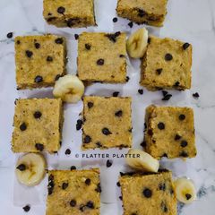 A picture of Whole wheat Banana Bars.