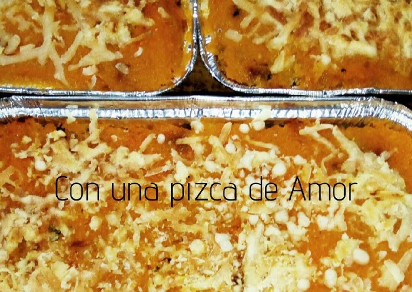 Pastel de papa y calabaza