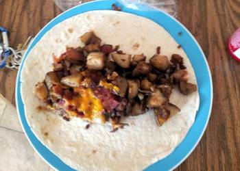 How to Recipe Delicious Bomb breakfast burrito