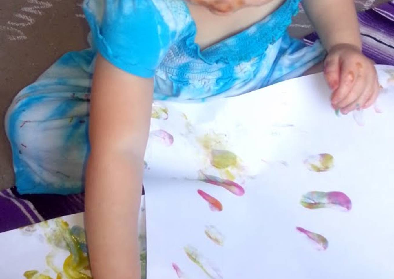 Completely Edible & Tasty "Finger Paint"