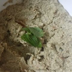 A picture of Sesame mint dip.