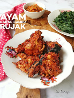 Foto resep Ayam Bakar Bumbu Rujak