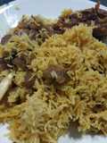 Mom’s quick one pot meal – ‘Faux Biryani’!