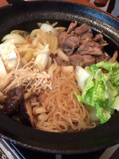 A picture of Easy and Simple Chicken Sukiyaki.