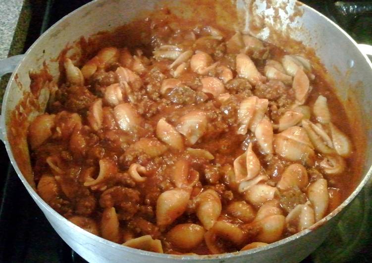 Recipe of Yummy Karien's famous pasta