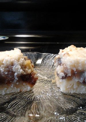 A picture of Raisin Squares.