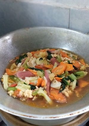 Foto resep Capcay kuah