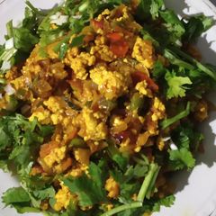 A picture of Paneer bhurji.