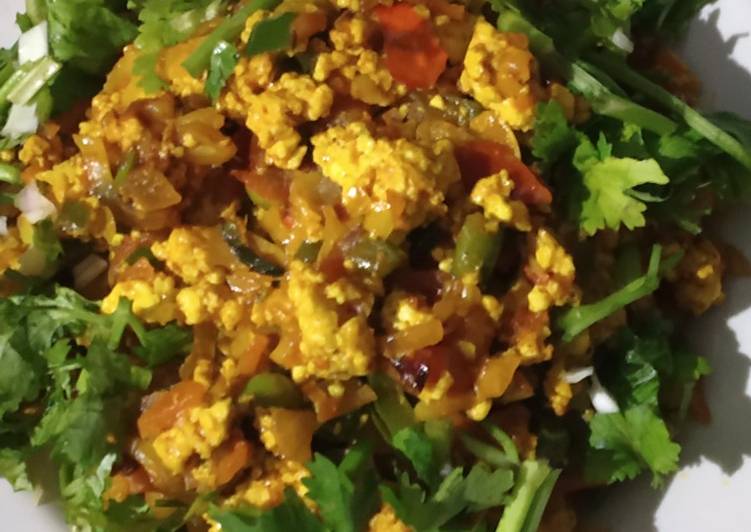 How to Prepare Quick Paneer bhurji