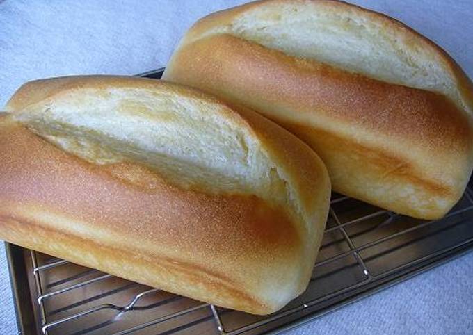 Pound Cake-Shaped Fluffy Butter-Top Bread