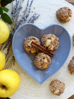 Una foto de Galletas saludables de manzana