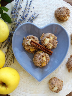 Una foto de Galletas saludables de manzana