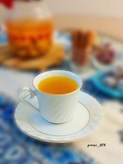 عکسی از دستور دمنوش دورریز به و سیب (دور نریزیم)