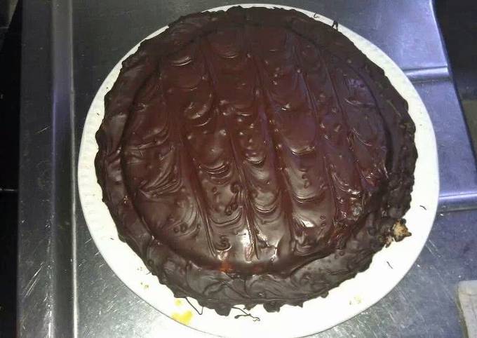 Sophie's "jaffa cake" cake