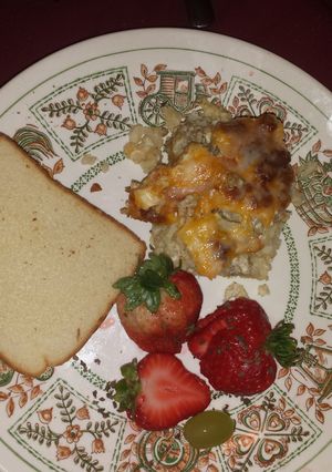 A picture of Breakfast Casserole.
