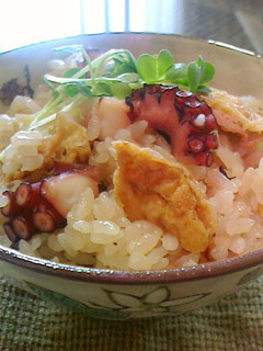 A picture of Easy and Delicious Octopus Rice.