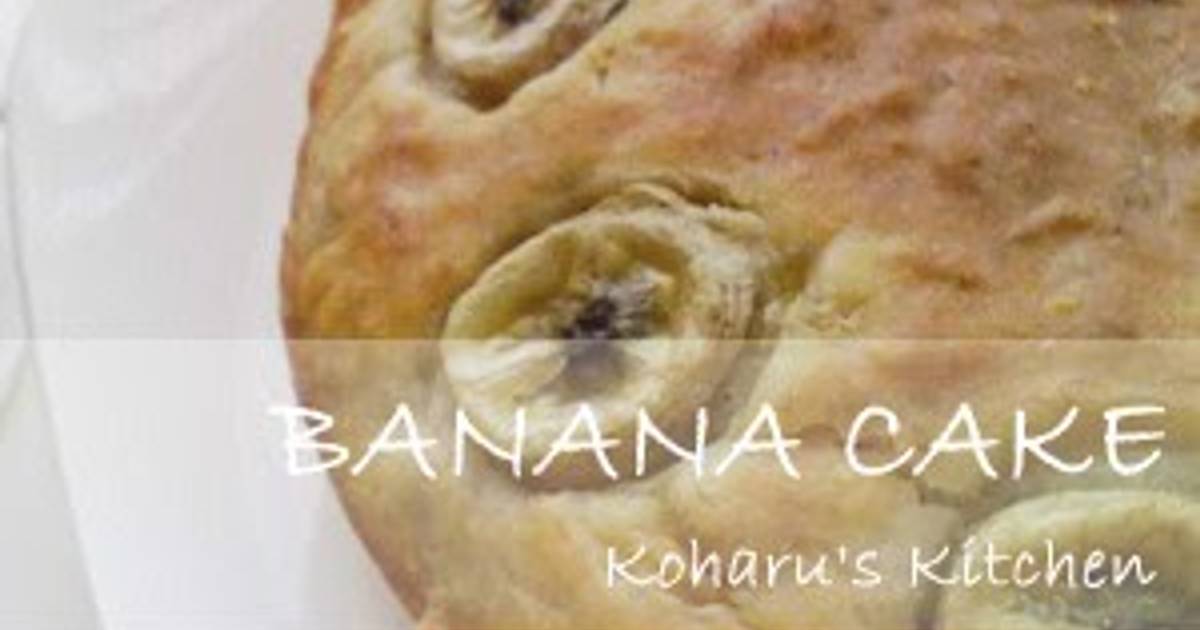 For those with Egg Allergies Eggfree Banana Cake Recipe by cookpad