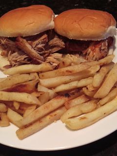A picture of BBQ Pulled Pork Sandwich.
