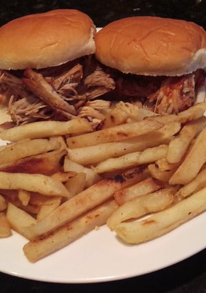 A picture of BBQ Pulled Pork Sandwich.
