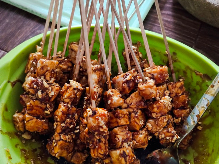 Resep Sate Tusuk Tempe Bumbu Kecap dan Madu yang Bisa Manjain Lidah