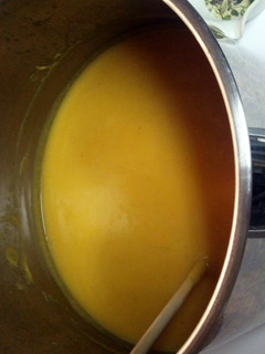 A picture of Butternut Squash Soup.