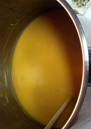 A picture of Butternut Squash Soup.