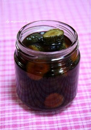 A picture of Taiwanese-Style "Kyuchan" Cucumber Pickles.