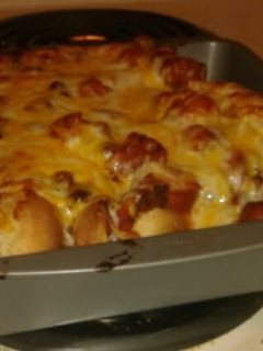 A picture of Chili Cheese Dogs.