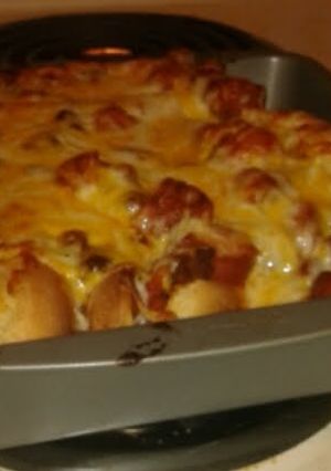 A picture of Chili Cheese Dogs.