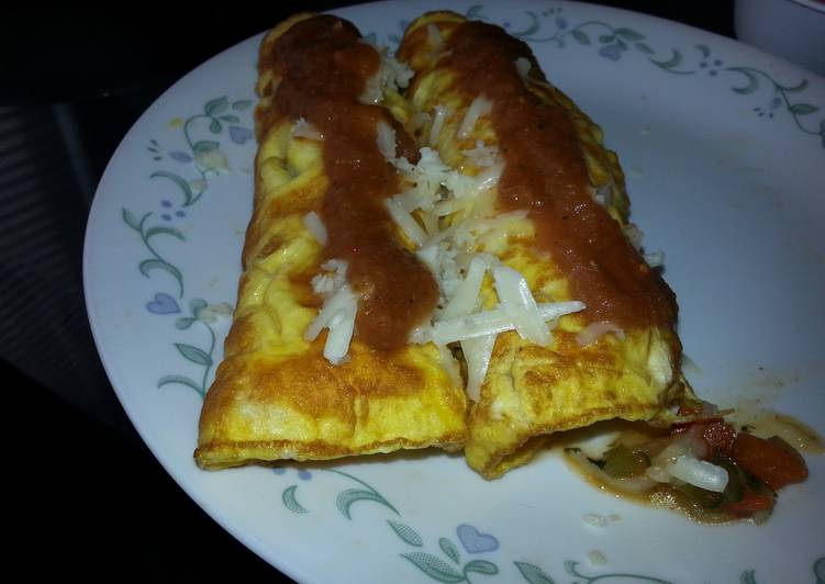 Steps to Prepare Ultimate Breakfast Enchiladas