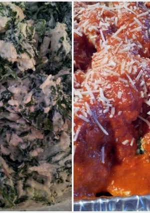 A picture of Stuffed Shells.