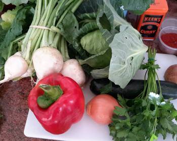 Unique Recipe Basically basic veggie soup Delicious Perfect