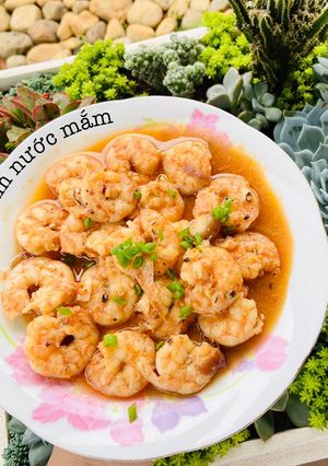 Hình của món Tôm rim nước mắm.