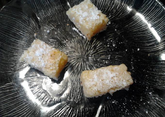 Lemon squares