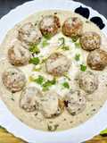 Chicken Malai Kofta in White Gravy