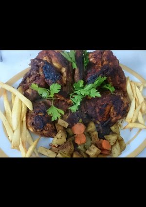 صورة لوصفة طريقة عمل دجاج مشوي في الفرن
